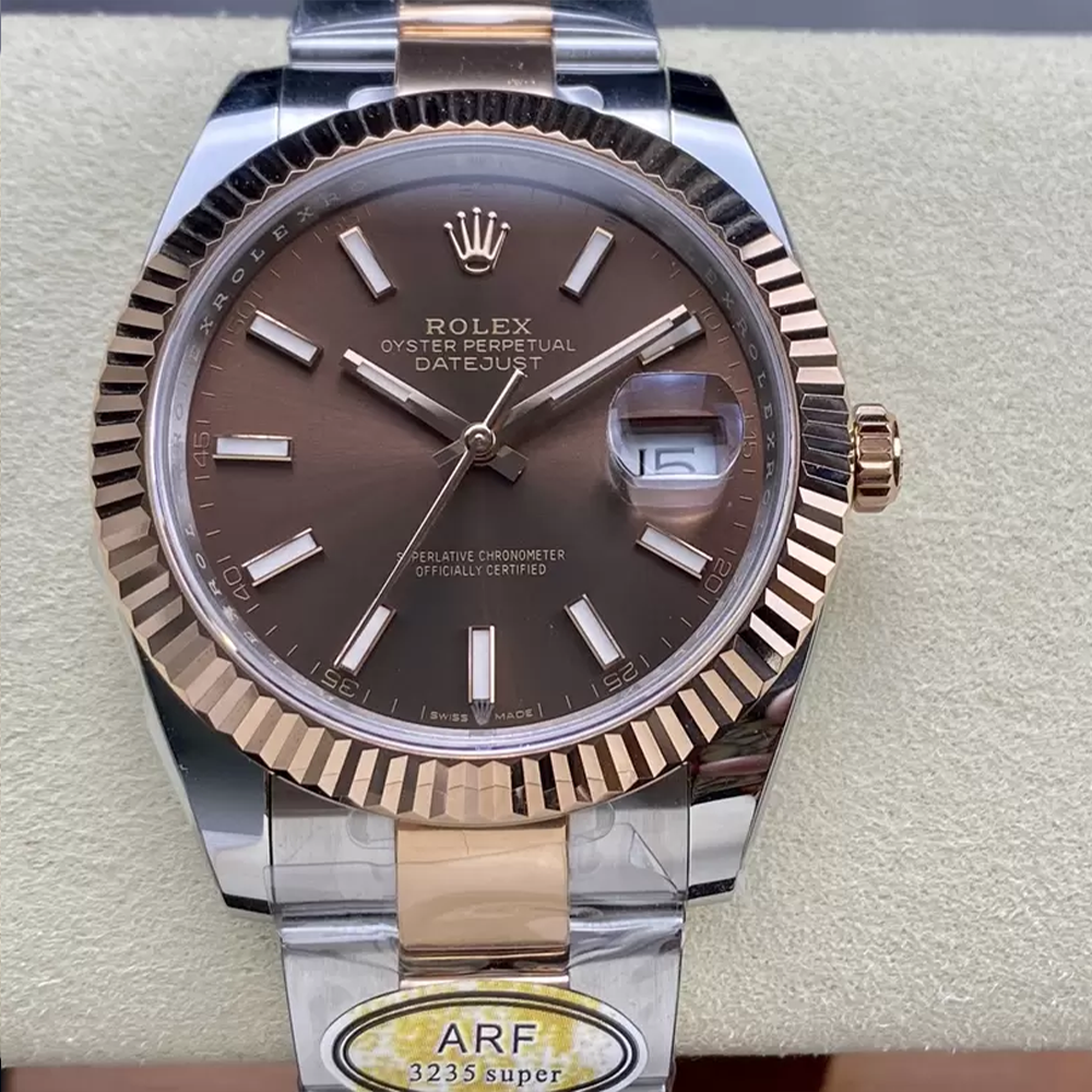 ARF공장 롤렉스 데이저스트 브라운 다이얼 41mm 126331 로즈골드 오이스터 콤비