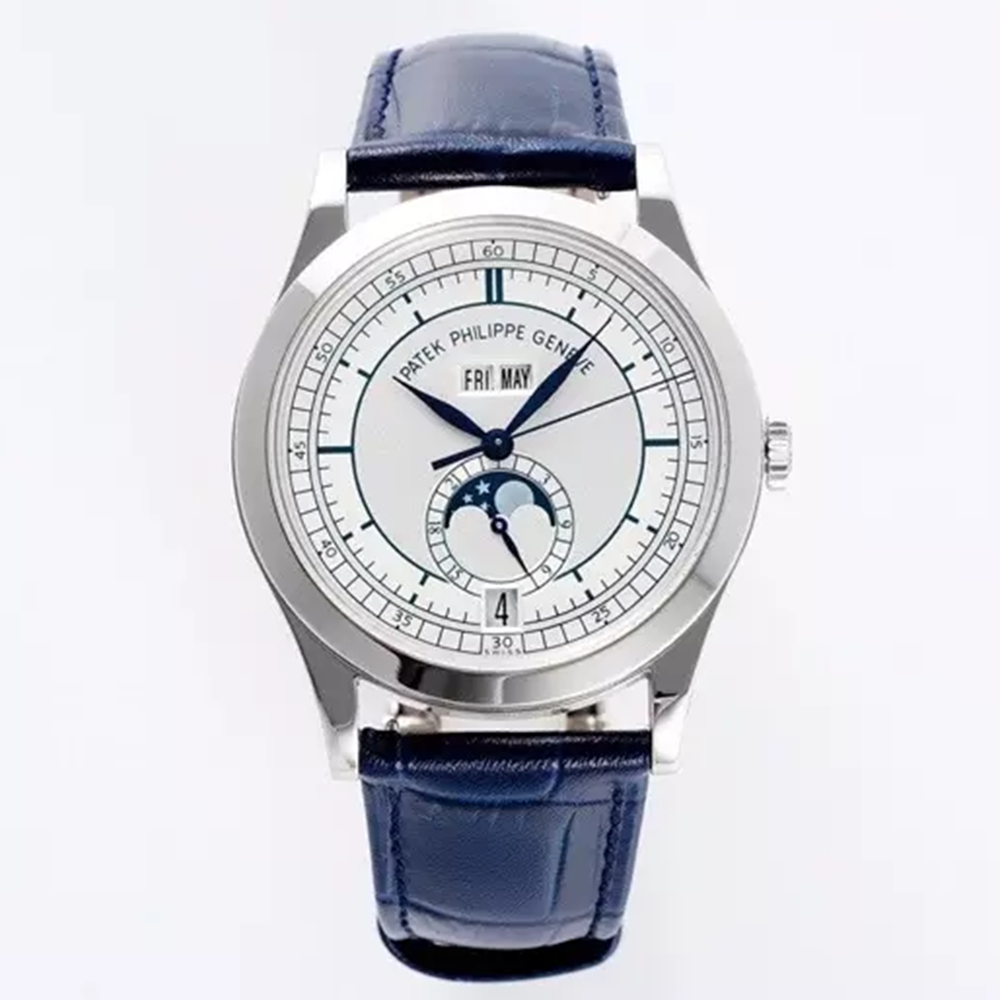 PPF공장 파텍필립 애뉴얼 캘린더 화이트 다이얼 38mm 5396G