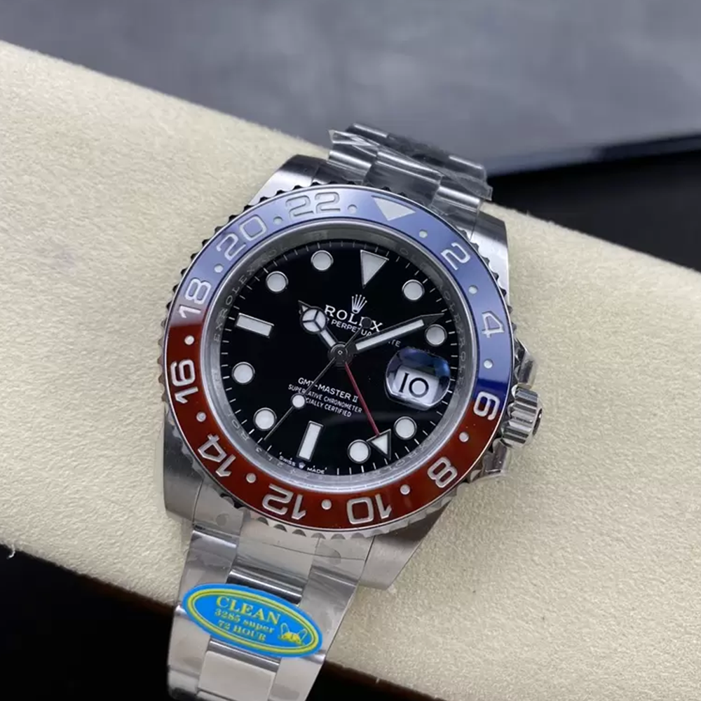 클린공장 롤렉스 GMT마스터 2 펩시 오이스터 40mm 126720