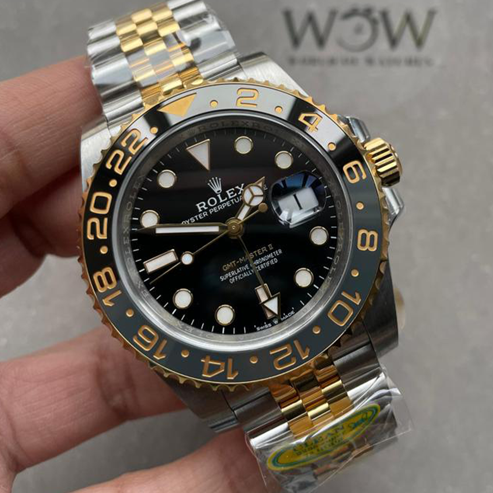 클린공장 롤렉스 GMT마스터 2 호랑이 쥬빌레 40mm 126713