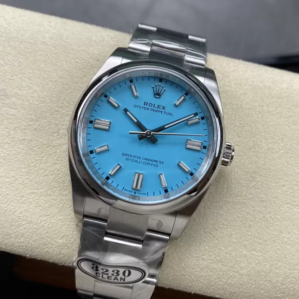 클린공장 롤렉스 오이스터 퍼페츄얼 36mm 터콰이즈 다이얼 126000