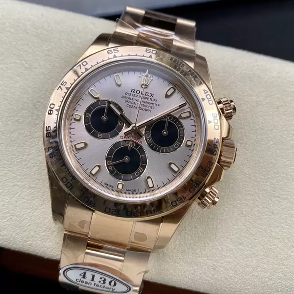 클린공장 롤렉스 데이토나 썬버스트 다이얼 로즈골드 금통 116505