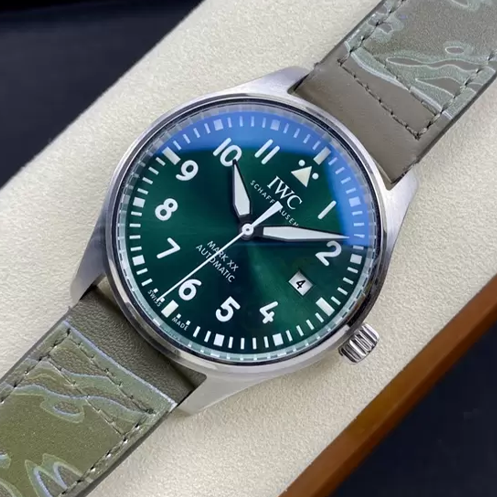 M+공장 IWC IW328205-파일럿 워치 마크 XX 그린 다이얼 IW328205
