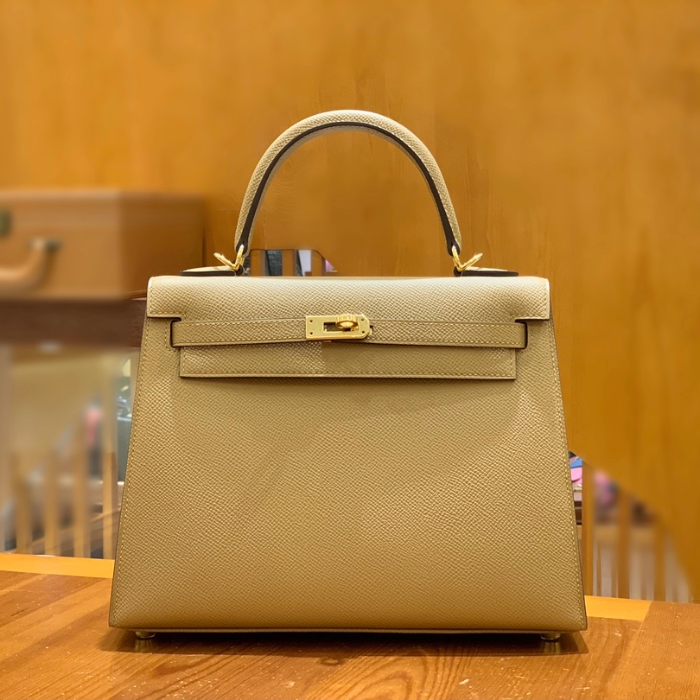 그린엘 에르메스 켈리 25 엡송 비스킷 골드 버클