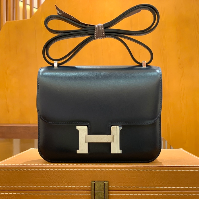 그린엘 에르메스 콘스탄스 18 엡송 미드나잇 블루 실버 버클