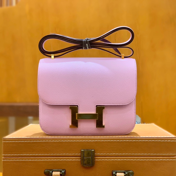 그린엘 에르메스 콘스탄스 18 엡송 맬로 퍼플 골드 버클