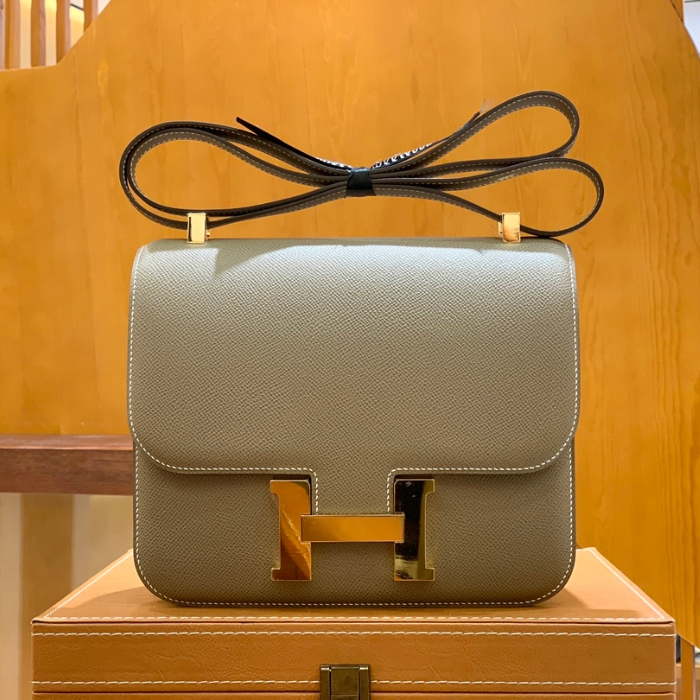 그린엘 에르메스 콘스탄스 24 엡송 그레이 골드 버클