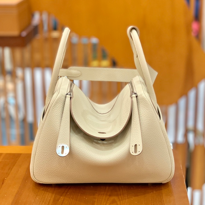 그린엘 에르메스 린디 30 밀크셰이크 실버 버클