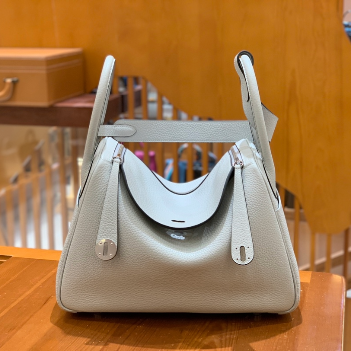 그린엘 에르메스 린디 30 라이트 블루 실버 버클