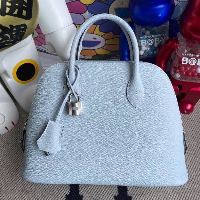 반수공 에르메스 볼리드백 25 포그블루 은장 앱송