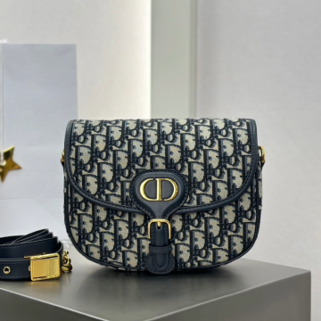 디올 새들 메신저백 디올 오블리크 자카드 그레인드 카프스킨 베이지 블랙