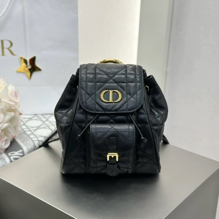 디올 카로 백팩 블랙 스몰