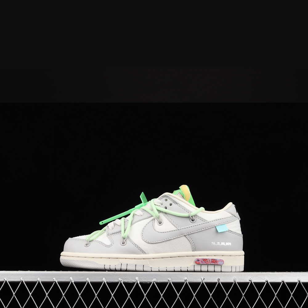 나이키 x 오프화이트 덩크 로우 더 50 민트