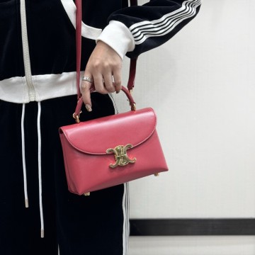 셀린느 틴 니노백 서플 카프스킨 핑크