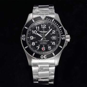 TF공장 브라이틀링 슈퍼오션2 블랙 다이얼 44mm A17392D71B1A1