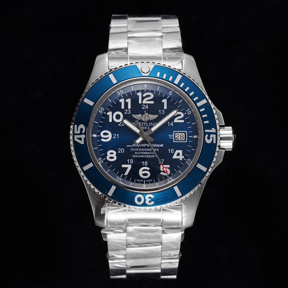 TF공장 브라이틀링 슈퍼오션2 청판 다이얼 44mm A17392D81C1A1