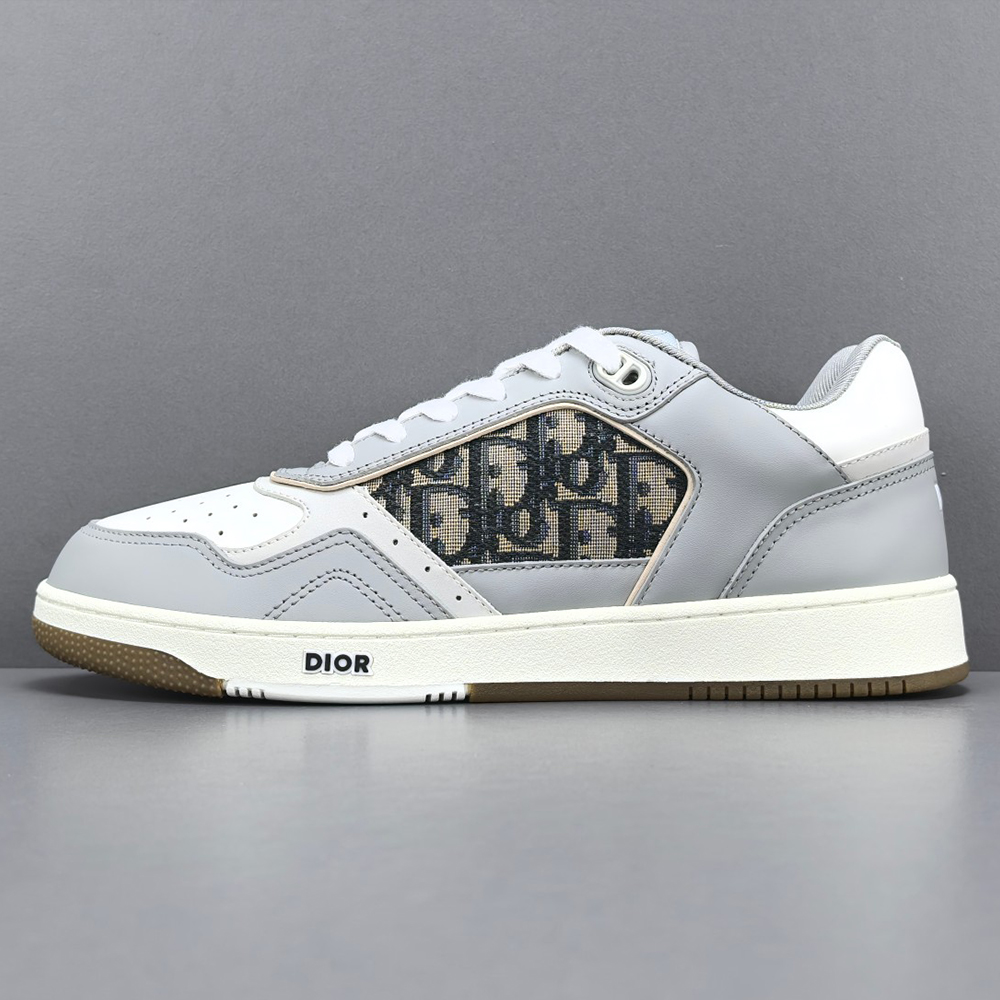 디올 B27 로우탑 스니커즈 그레이