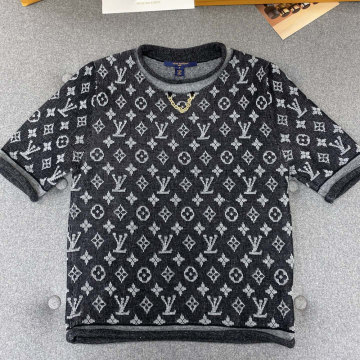 루이비통 모노그램 자카드 니트 반팔