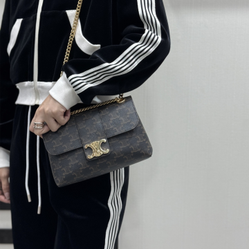 셀린느 빅투아르 백 트리옹프 캔버스