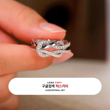 프레드 샹스 인피니 링 18K 화이트 골드 다이아 세팅