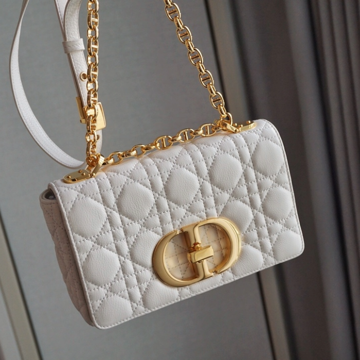 엔젤 공장 디올 카로 백 화이트 서플 까나쥬 송아지 가죽