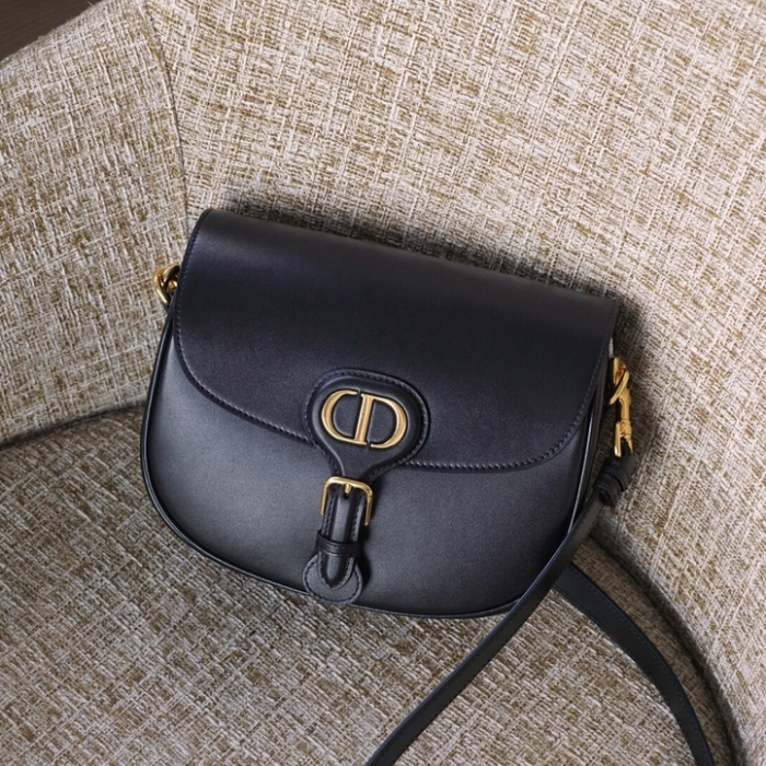 엔젤 공장 디올 바비 이스트 웨스트백 그레인드 카프스킨 블랙