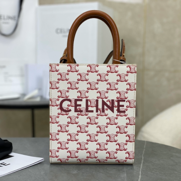 셀린느 샤이니 버티컬 카바스 캔버스백 194372