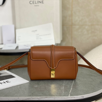 셀린느 미니 소프트16 숄더백 탄 10L353