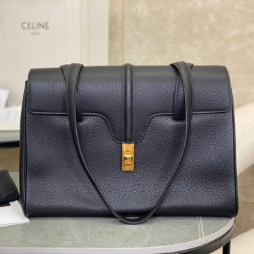 셀린느 소프트 16 백 미디움 블랙 195543