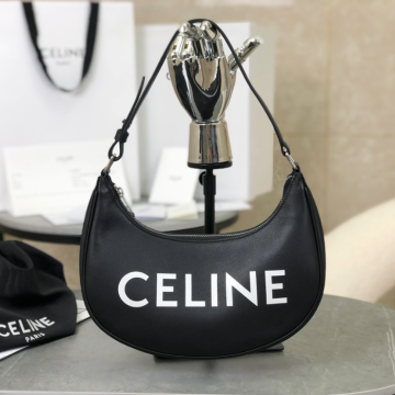 셀린느 아바 스터드 미디엄 호보백 블랙 193953