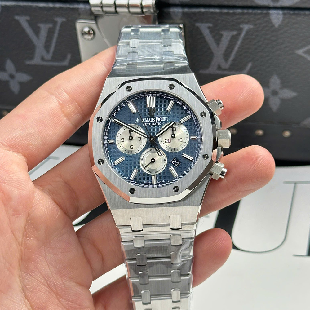 APW공장 오데마피게 로얄오크 크로노그래프 청판 다이얼 41mm 26331