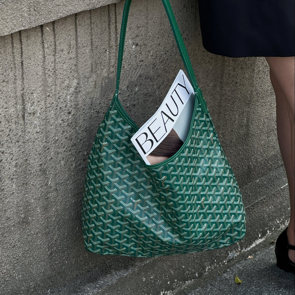 고야드 보헴 백 PM 가방 호보백 그린