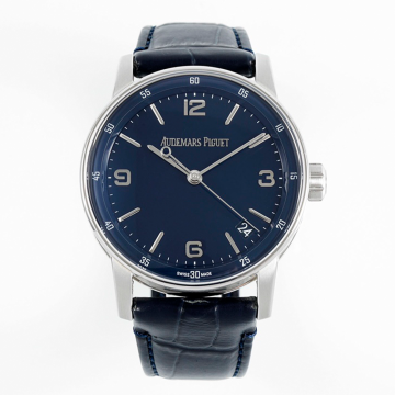 APS공장 오데마피게 코드 11.59 청판 다이얼 스틸 15210BC