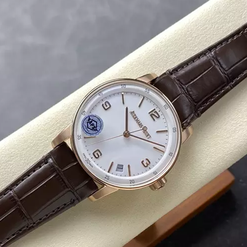 APS공장 오데마피게 코드 11.59 화이트 다이얼 로즈골드 15210OR