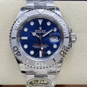 클린공장 롤렉스 요트마스터 청판 다이얼 브레이슬릿 40mm 126622