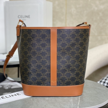 셀린느 트리오페 미디엄 버킷백 191132