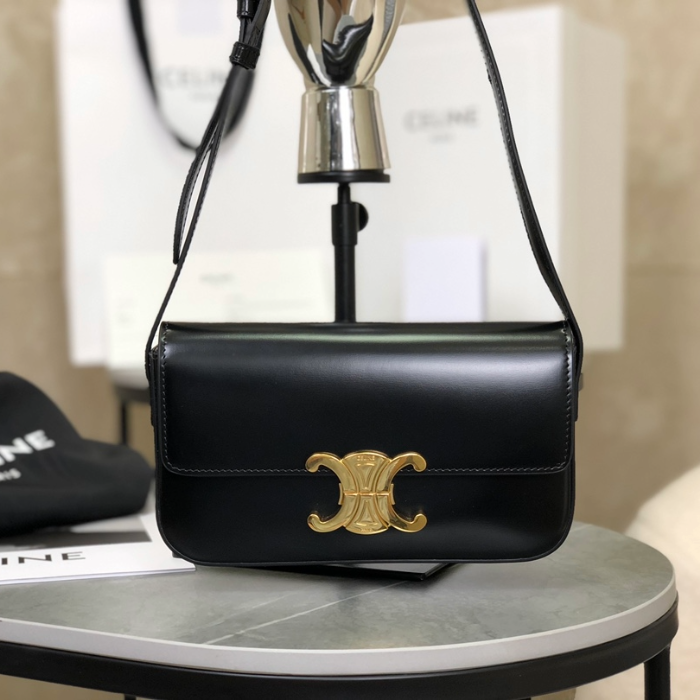 셀린느 트리오페 숄더백 블랙 194143
