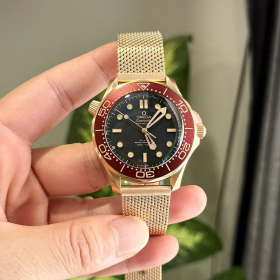 VS공장 오메가 씨마스터 다이버 300M 브론즈 골드-버건디 42mm