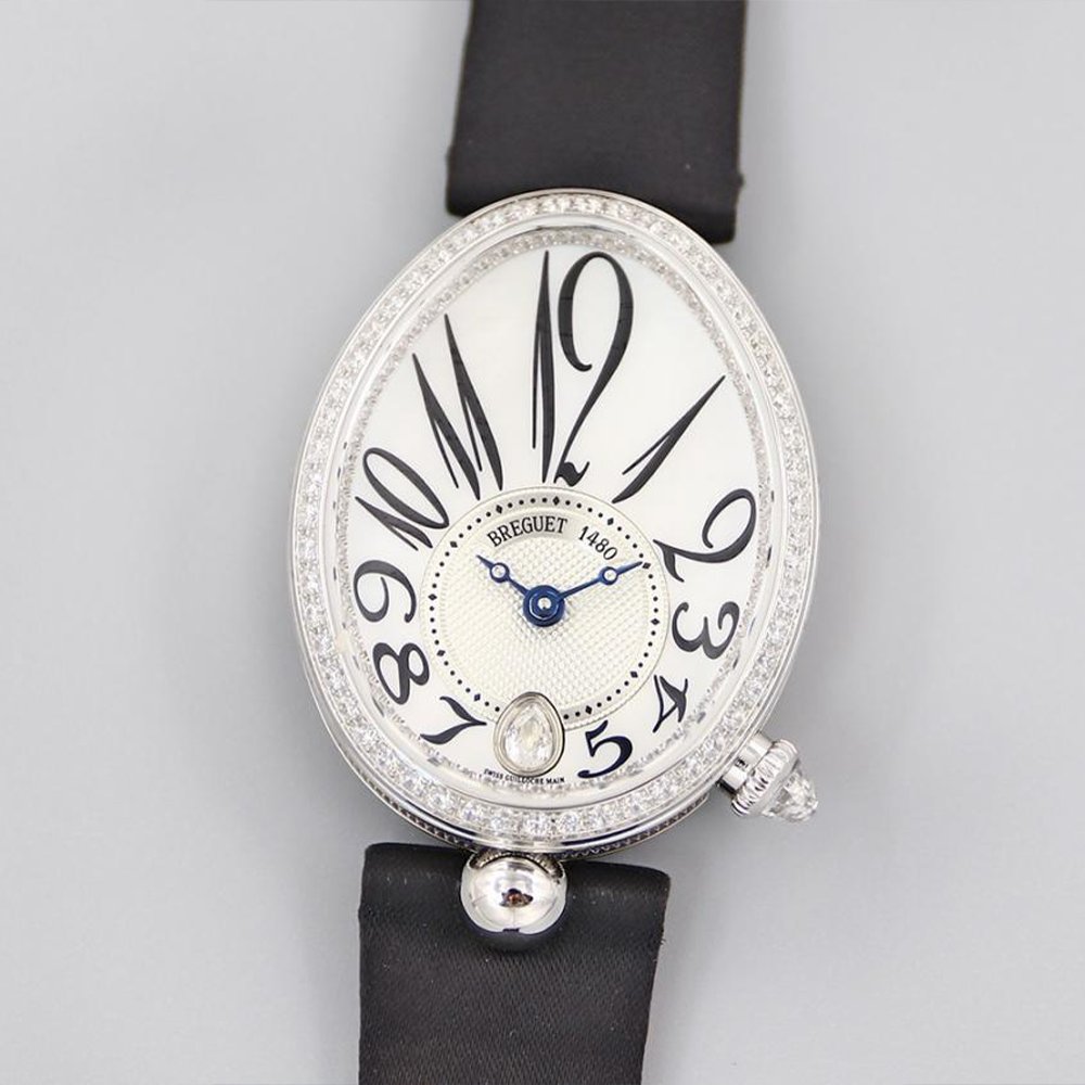 ZF공장 브레게 레인 드 네이플 화이트골드 8928BB