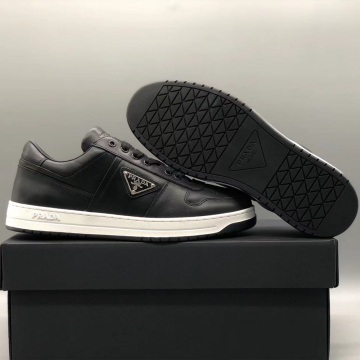 프라다 삼각로고 다운타운 레더 남성 스니커즈 2EE364 3LJ6 F0632