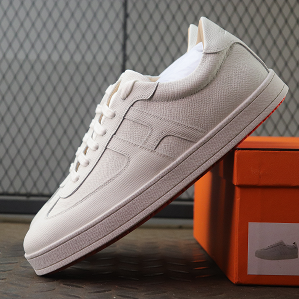 에르메스 부메랑 로우탑 스니커즈 화이트