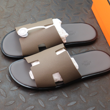 에르메스 이즈미르 샌들 스웨이드 고트스킨 에토프