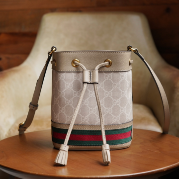 구찌 오피디아 미니 GG 버킷백