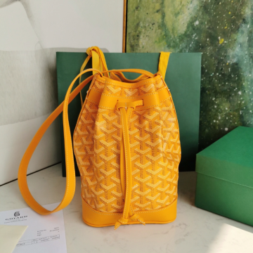고야드 버킷백 쁘띠플로 옐로우