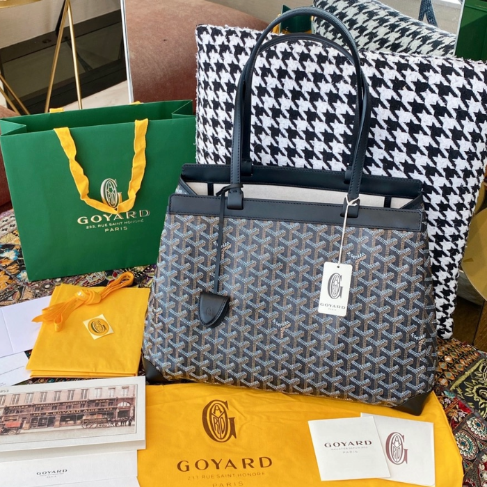 고야드 벨샤스 토트백 블랙