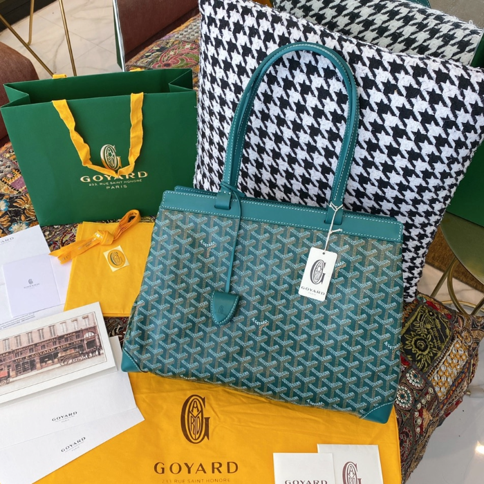 고야드 벨샤스 토트백 그린