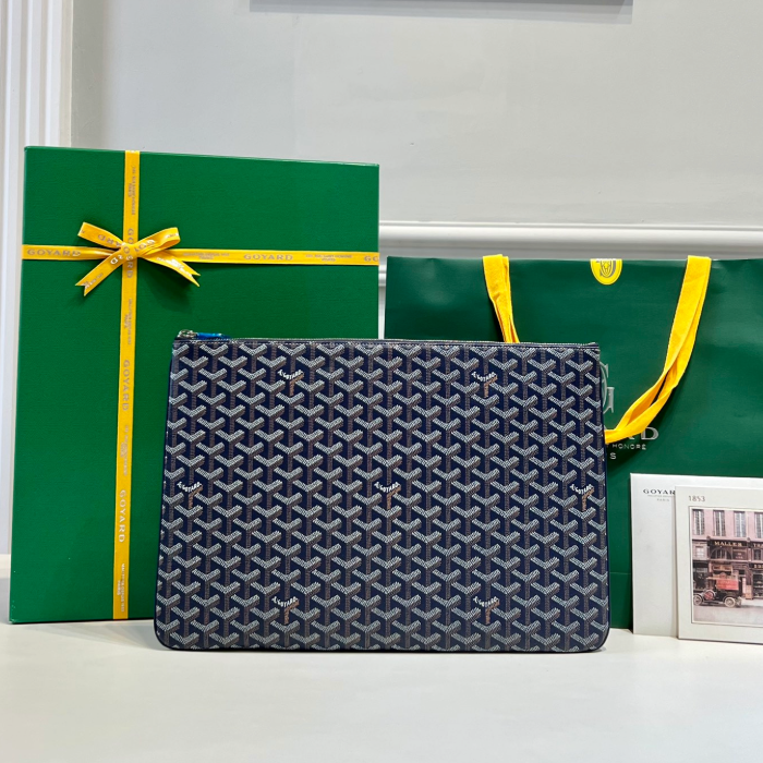 고야드 세나 클러치 GM 네이비