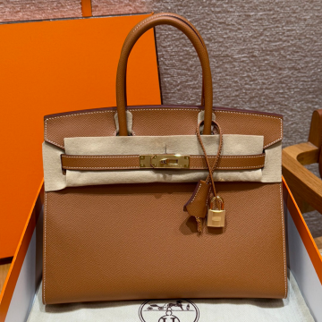 올수공 에르메스 버킨 30 37/gold 엡송 가죽 골드 하드웨어