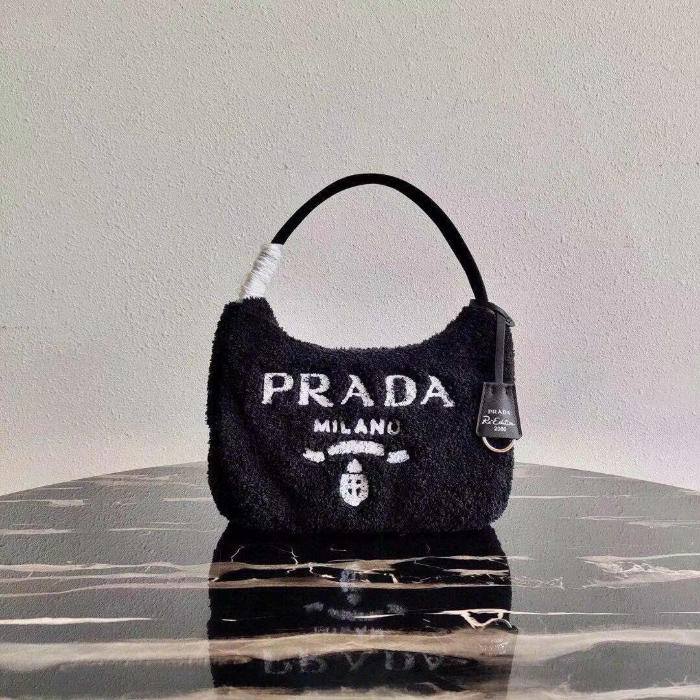 프라다 시어링 테리 숄더백 1NE515
