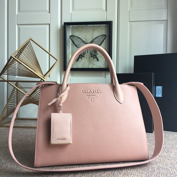 프라나 모노크롬 토트백 핑크